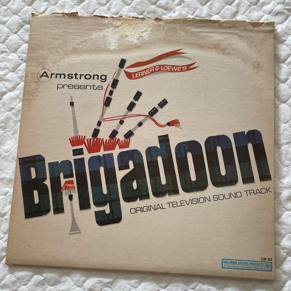 Brigadoon Original Television Soundtrack Vinyl LP 1966 Columbia CSM-385 Musical